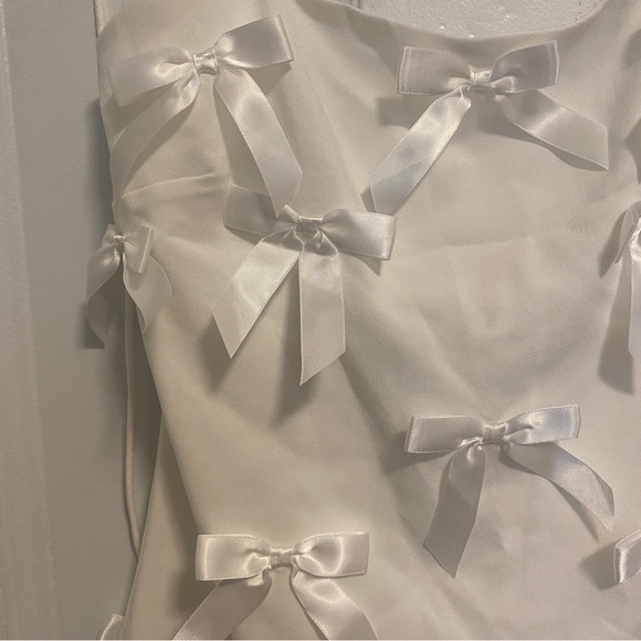 Anthropologie Hutch Halter Bow Mini Dress *Never Worn* - Picture 3 of 6